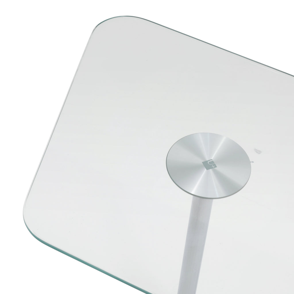 Small Glass Diamond Tulip Table