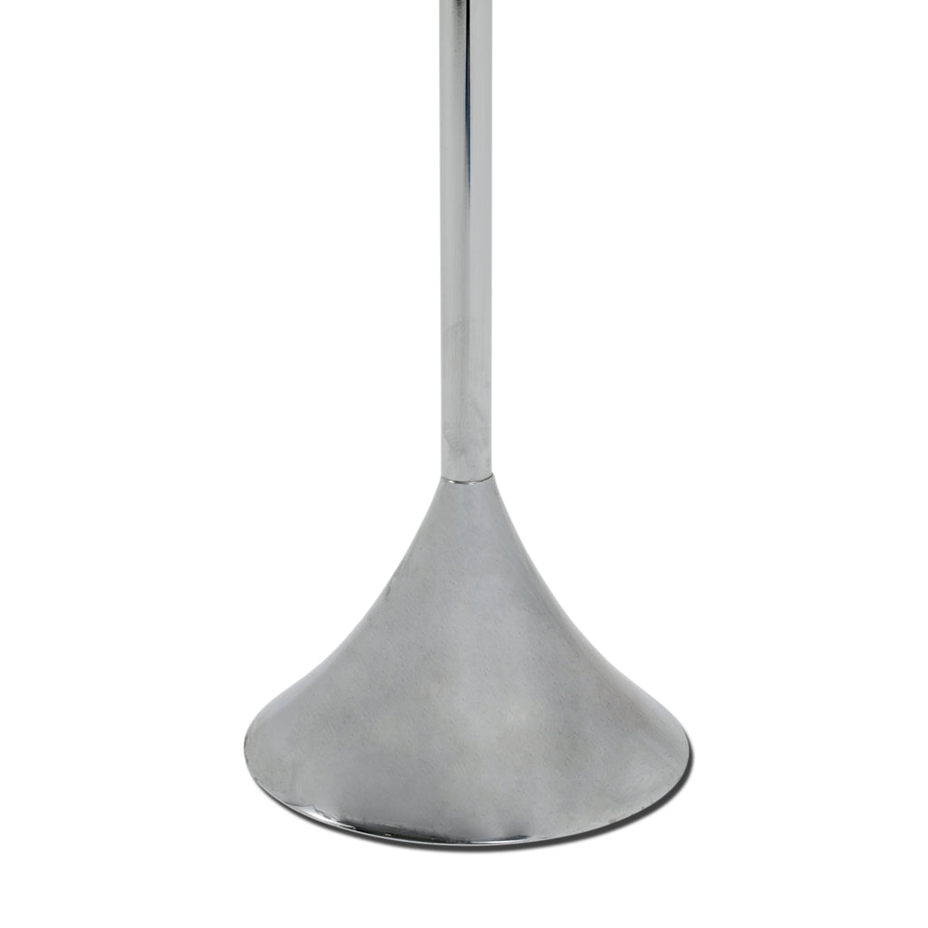 Small Glass Diamond Tulip Table