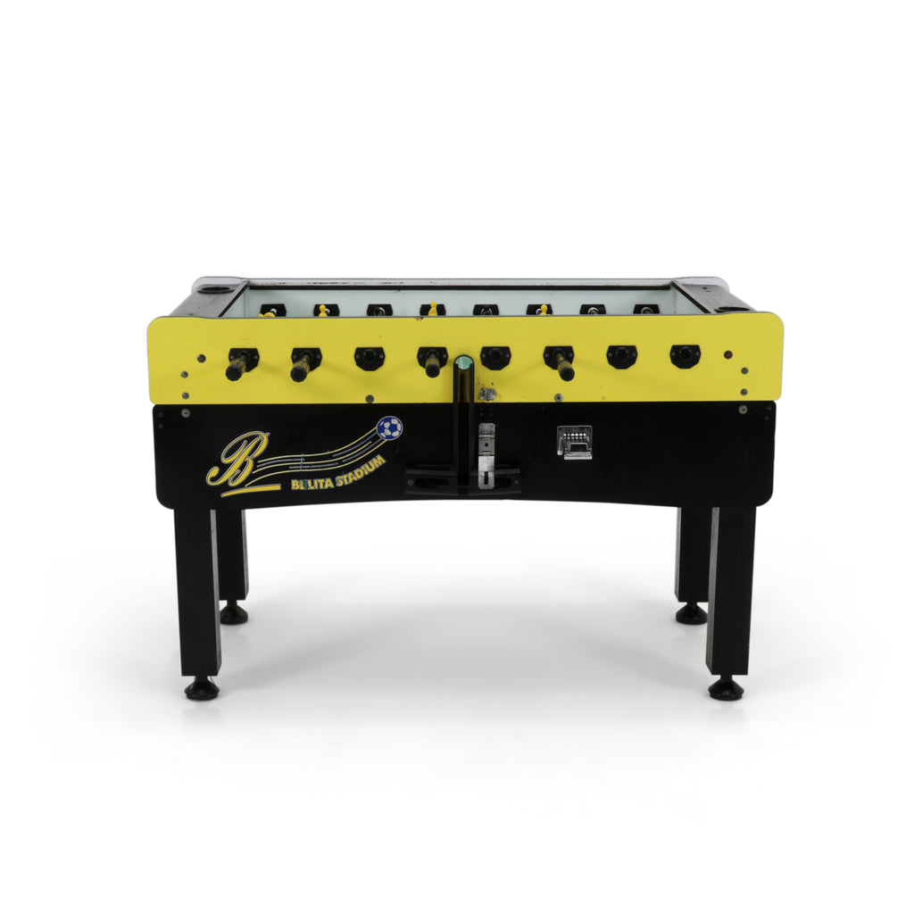 Yellow / Black Foosball Table
