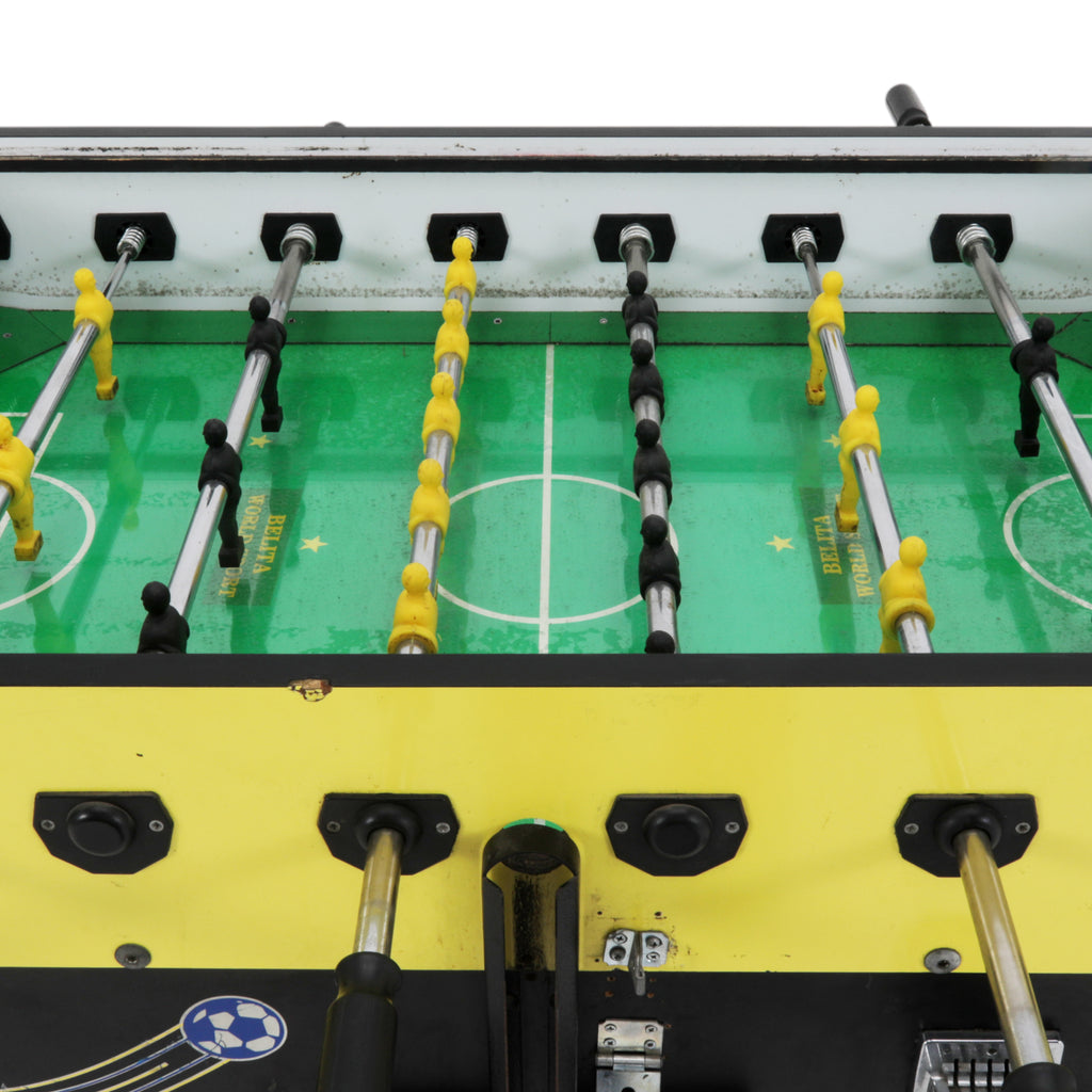 Yellow / Black Foosball Table