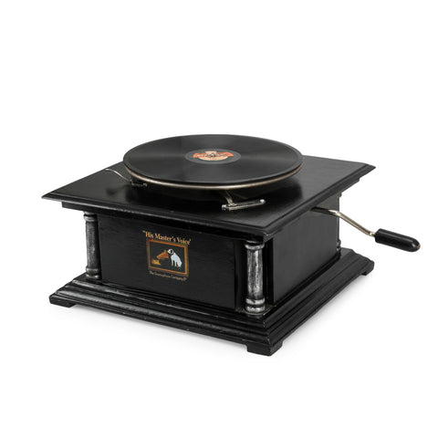 Black Turntable / Gramophone Base
