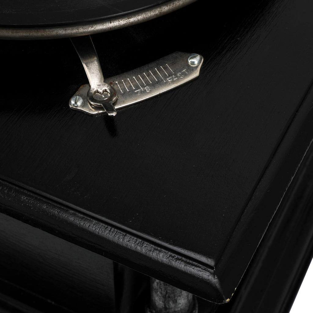 Black Turntable / Gramophone Base