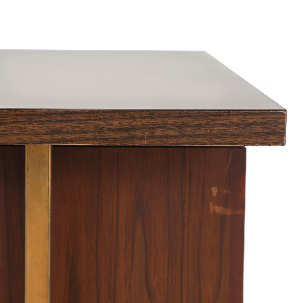 Wood Winged Top Desk