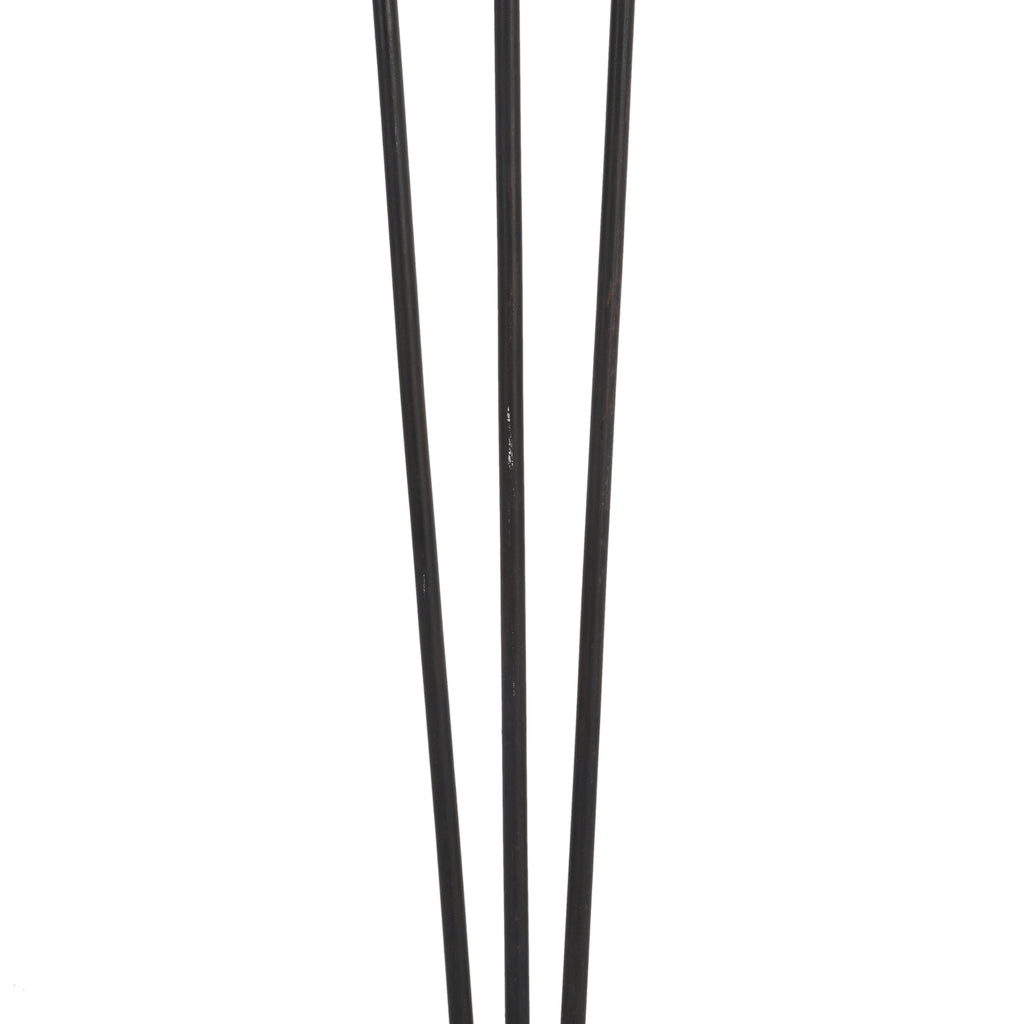 Black Metal Standing Candle Holders