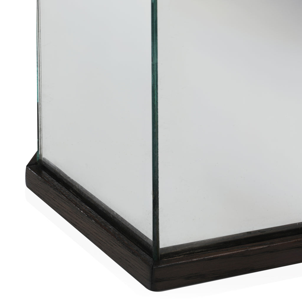 Mirrored Hexagonal Pedestal - Small