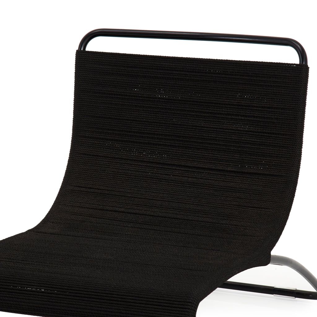 Case Study #22 Chair - Black with Black Frame