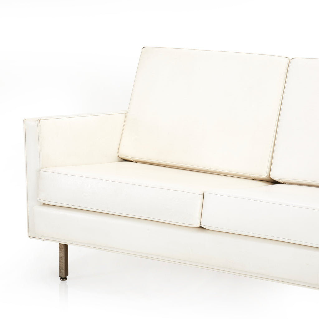 Case Study Love Seat White