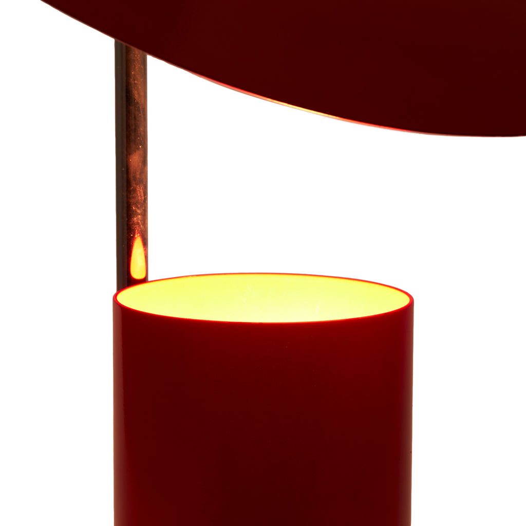 Red Modern Desk Lamp