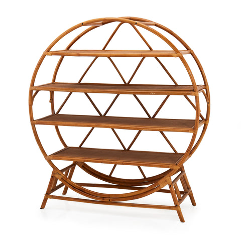 Bamboo Circle Shelf