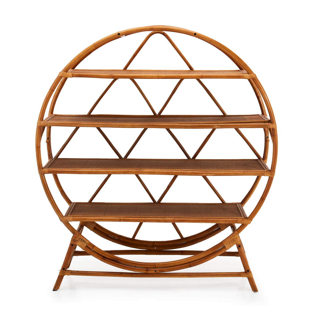 Bamboo Circle Shelf