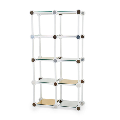 Black Mirror Plastic Display Shelf