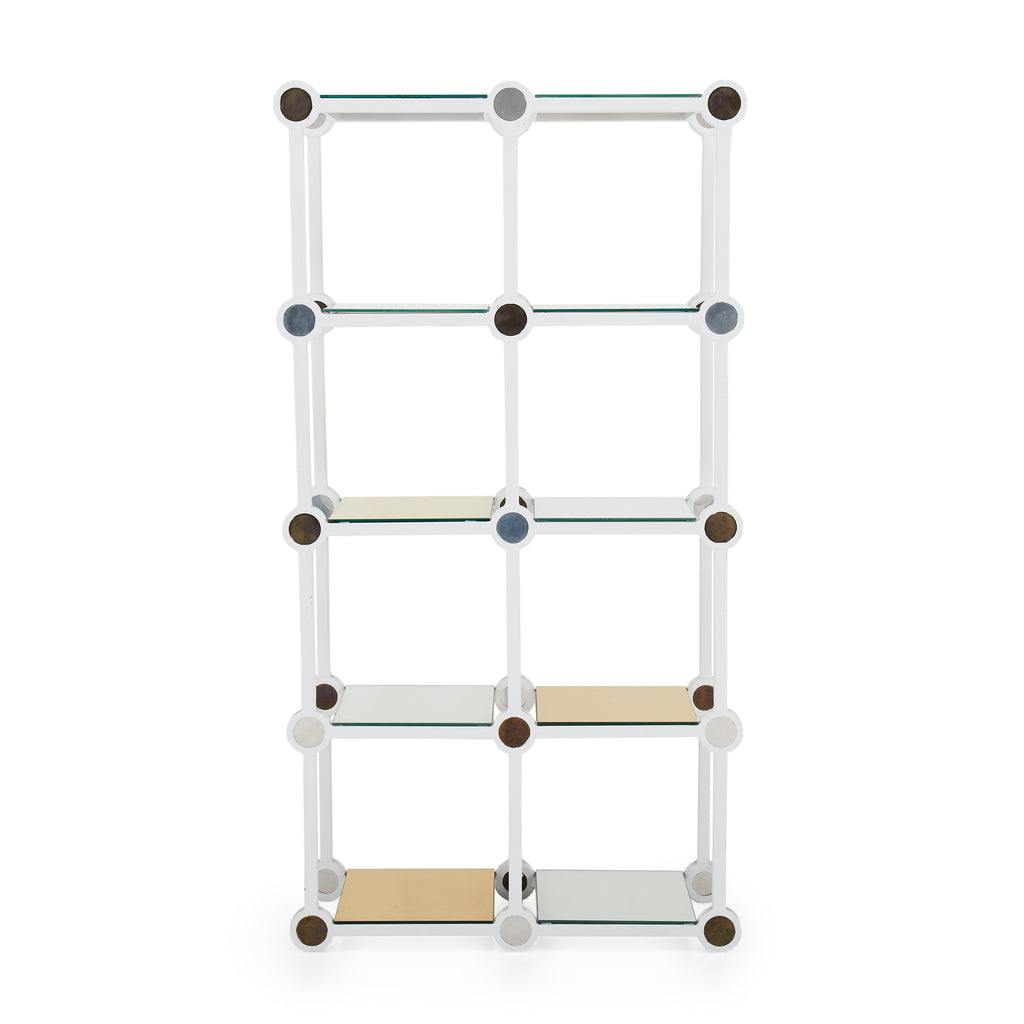 Black Mirror Plastic Display Shelf