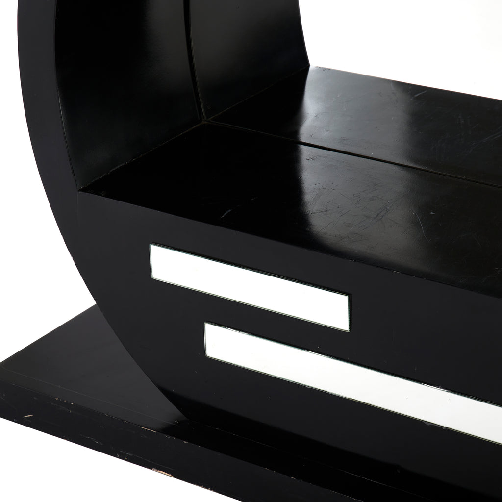 Black Vintage Deco Bar