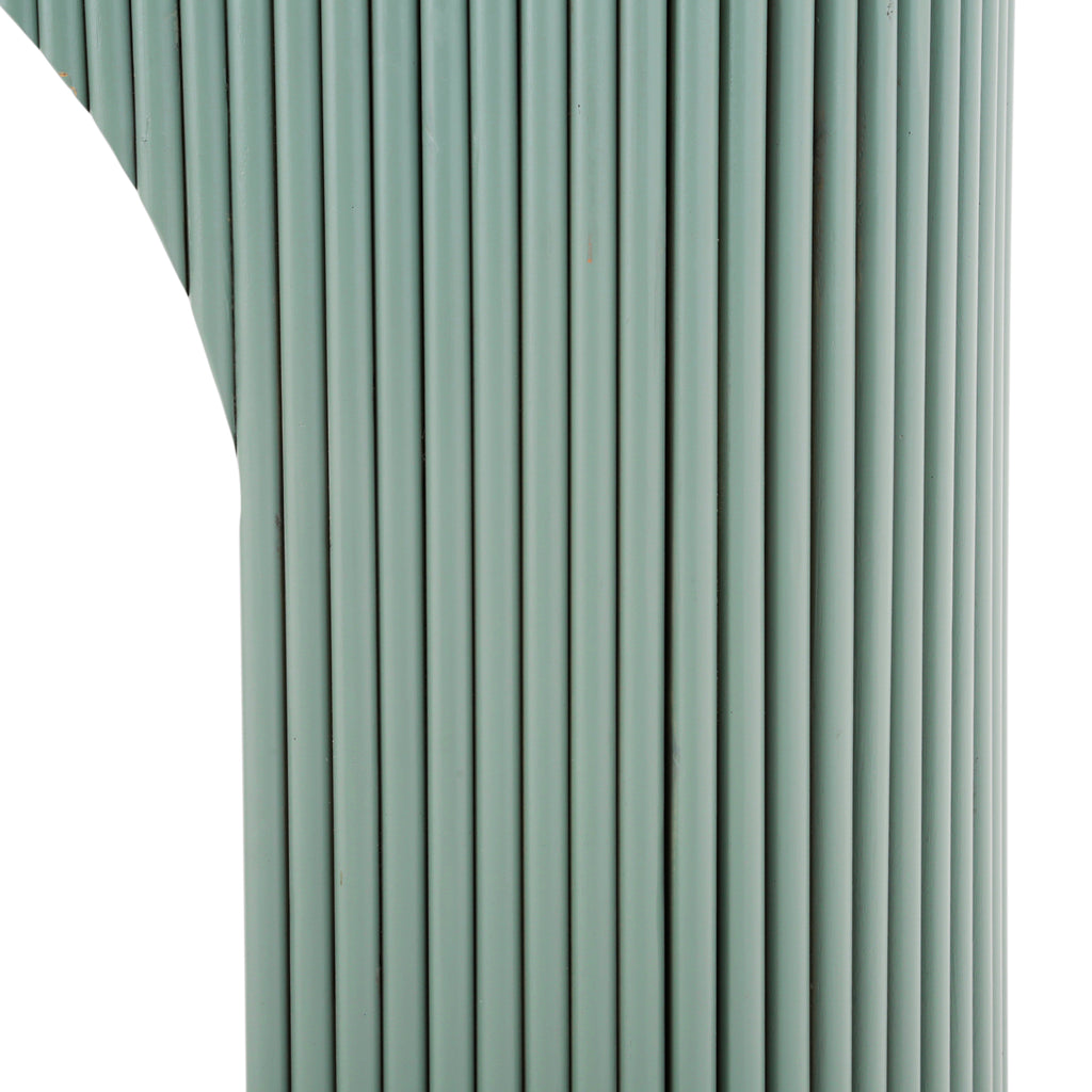 Sage Green Ridged Console