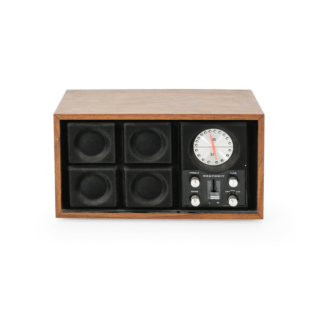 Wood Grain Heathkit AM / FM Tube Radio
