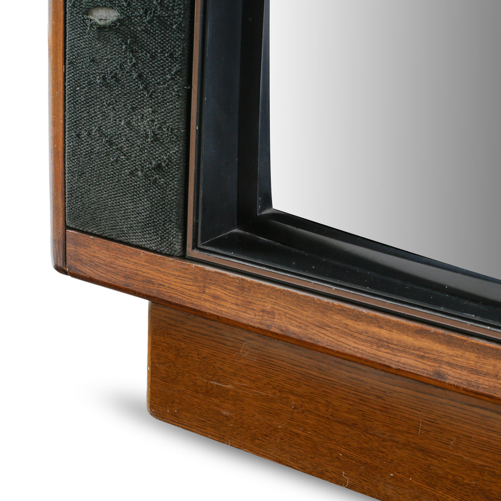 Large Vintage Zenith Wood Panel Television