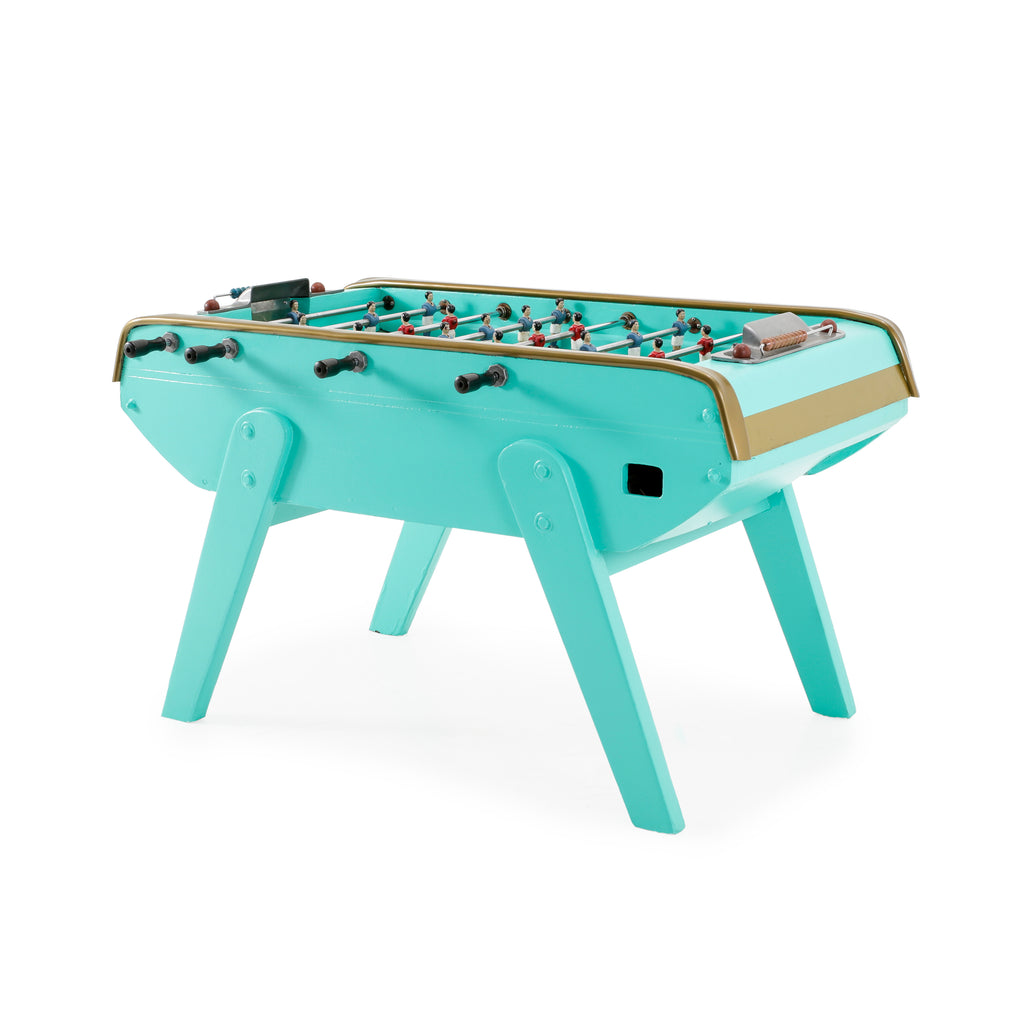 Teal Foosball Table