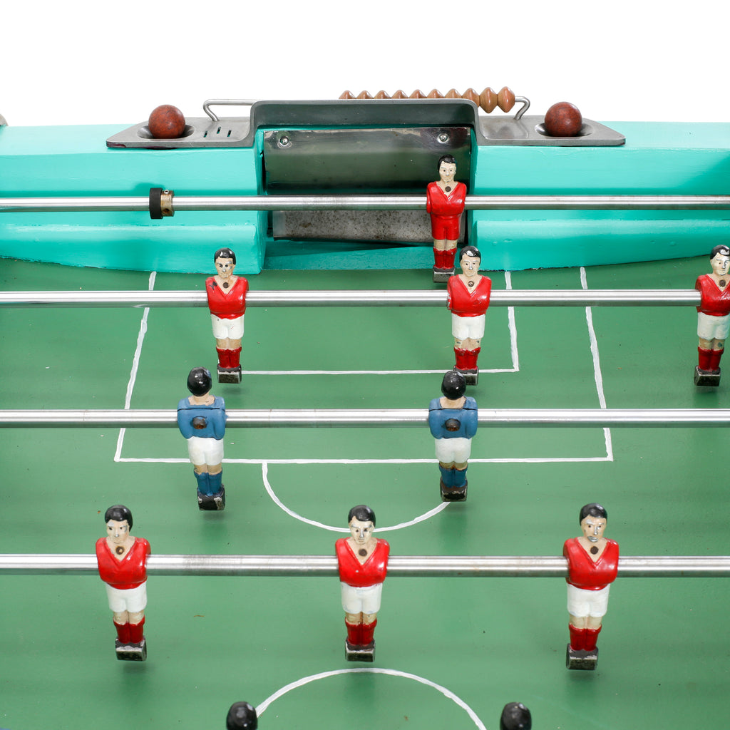 Teal Foosball Table