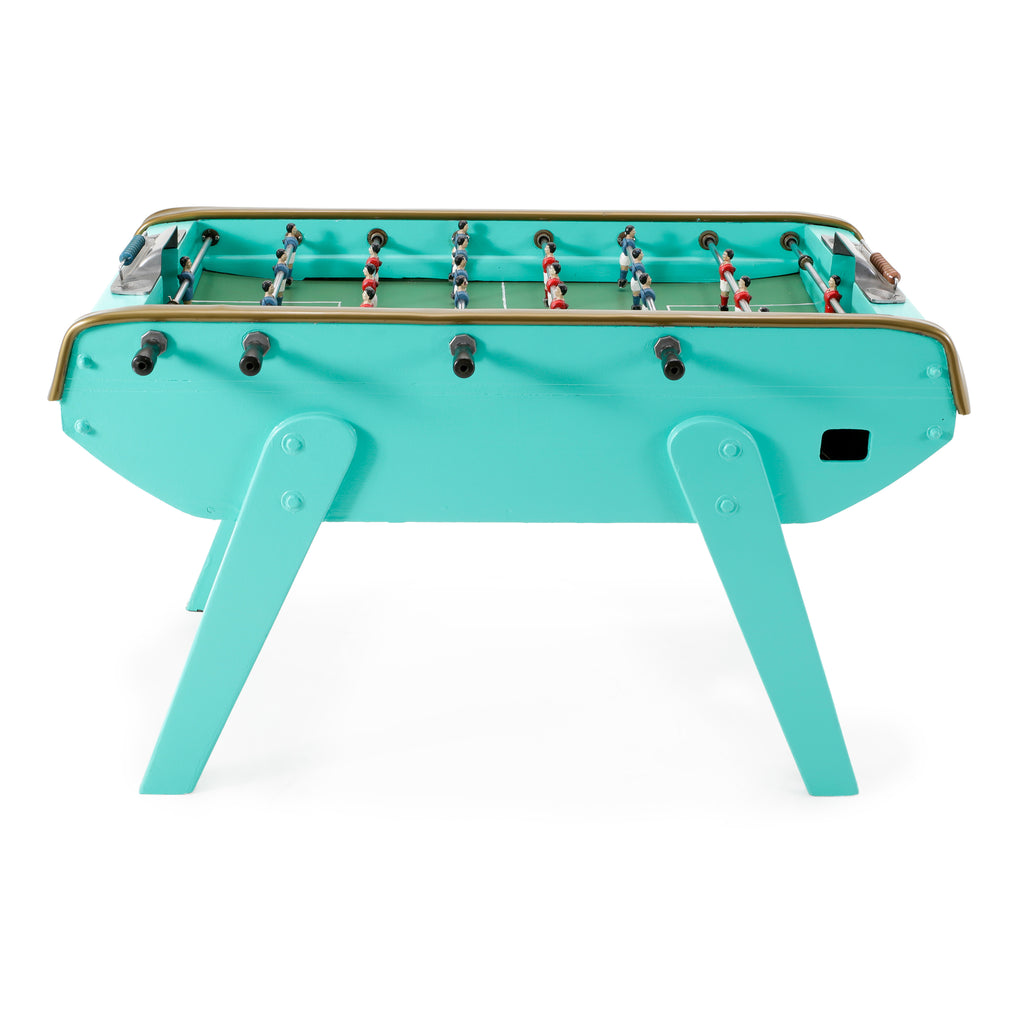Teal Foosball Table