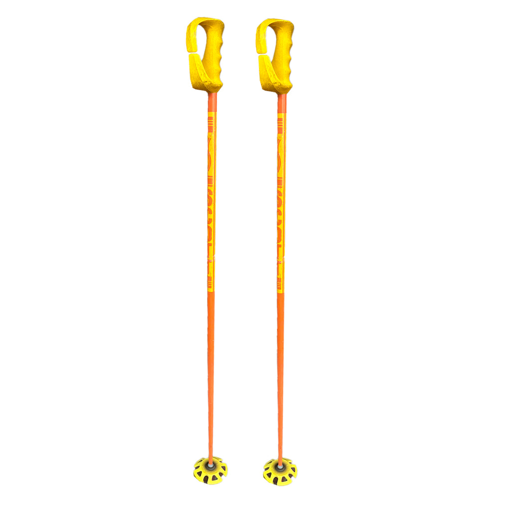 Orange / Yellow Ski Poles