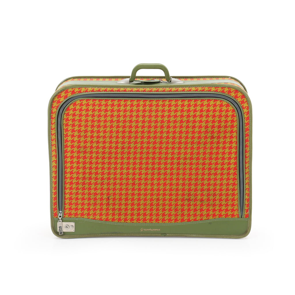 Red and Yellow Vintage Luggage Set