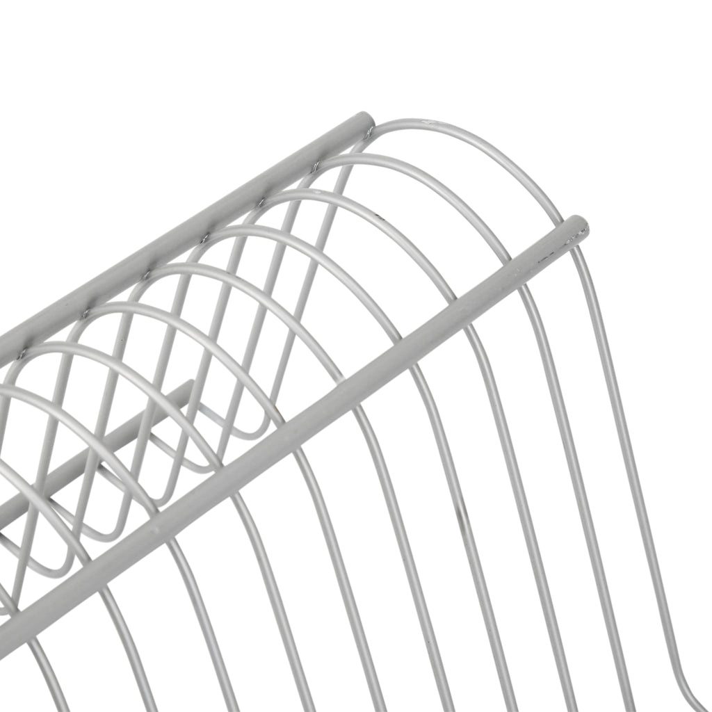 Silver CD Rack