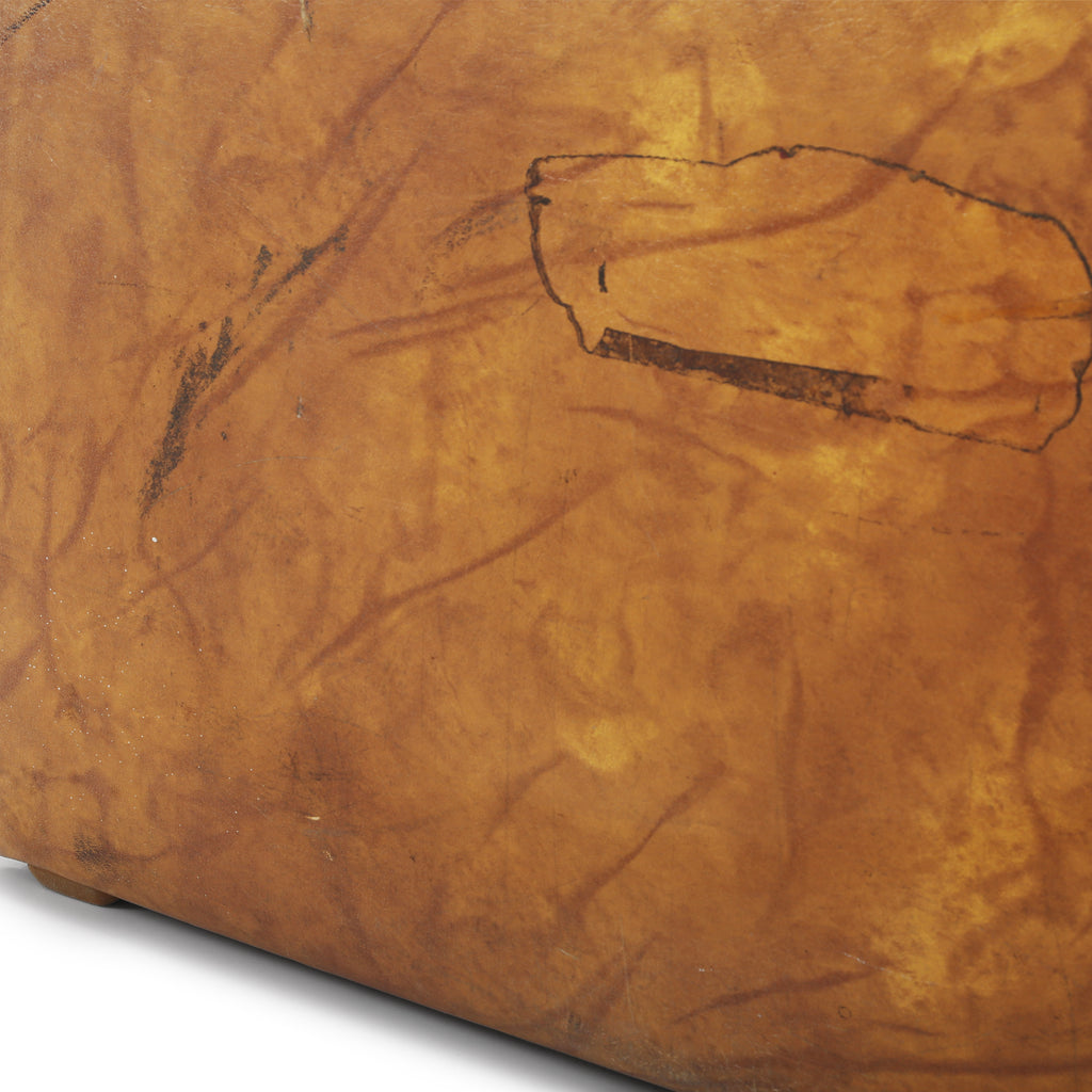 Large Brown / Tan Suitcase