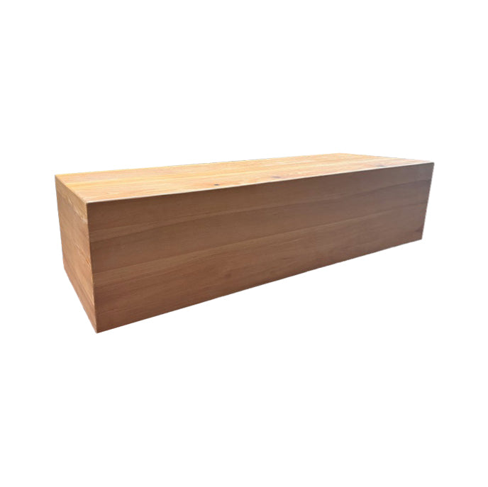 Long Wood Block Bench / Pedestal