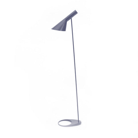 Grey Flashlight Floor Lamp