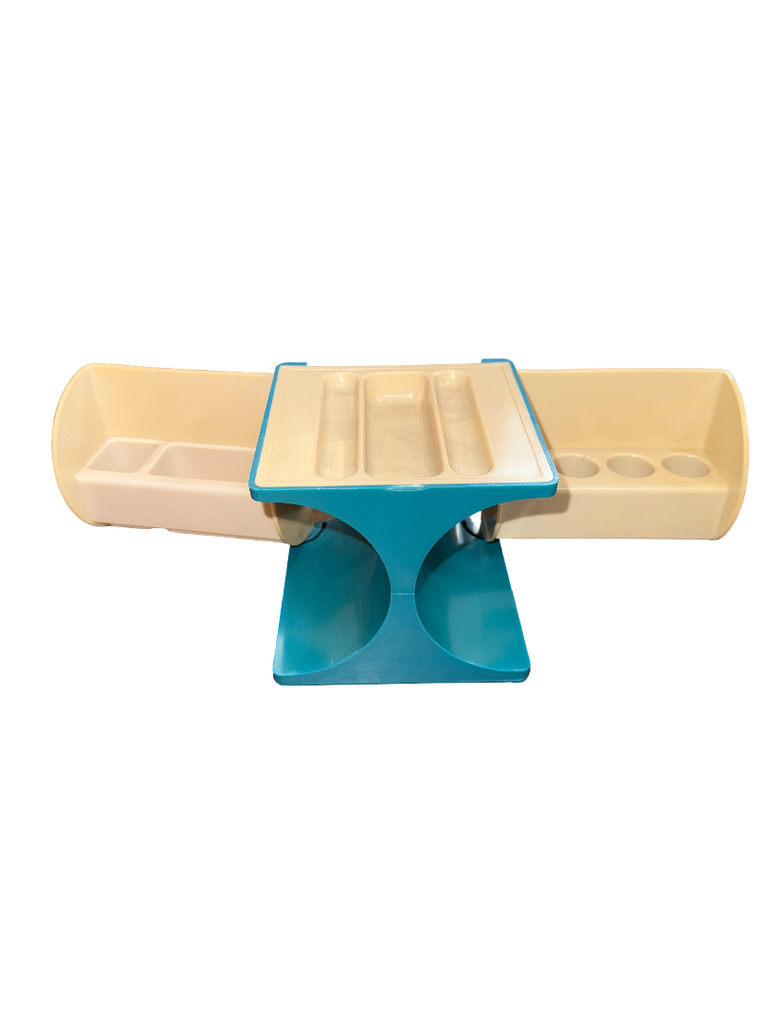 Blue and Cream Toy Box