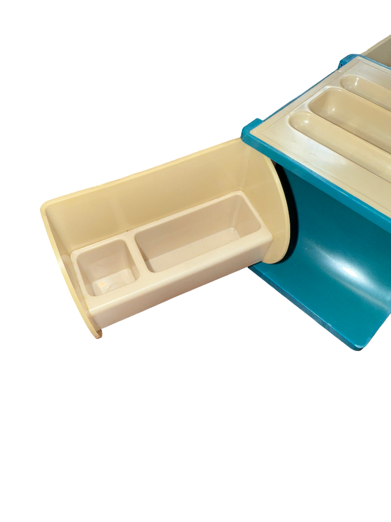 Blue and Cream Toy Box