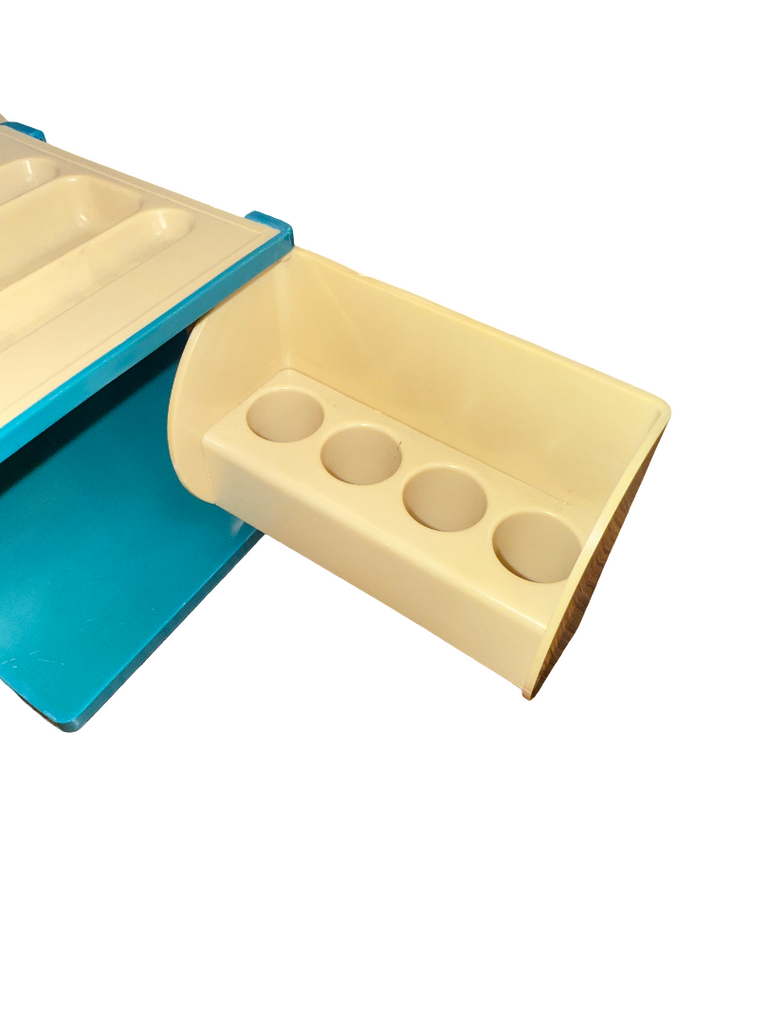 Blue and Cream Toy Box