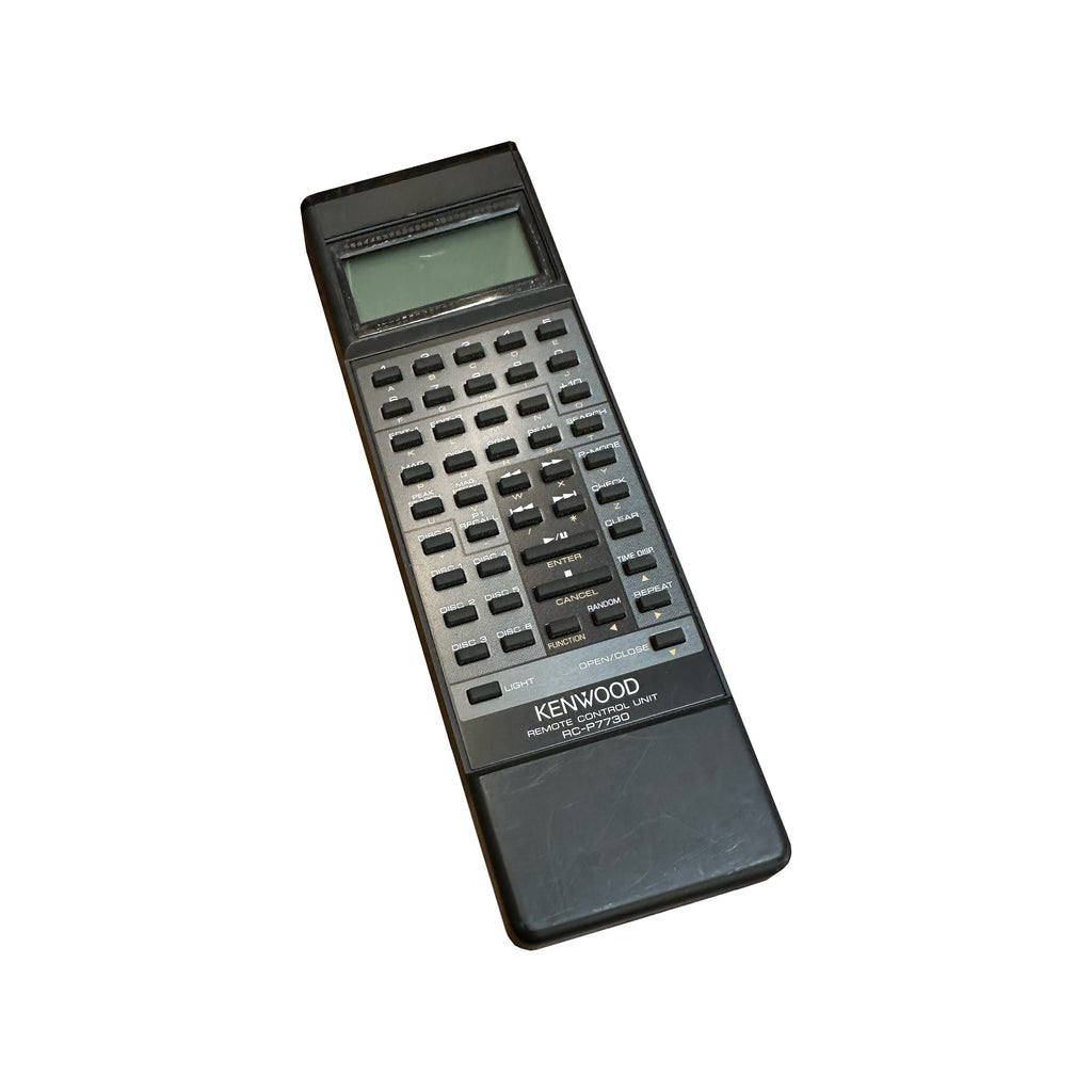 Black Kenwood Remote Control