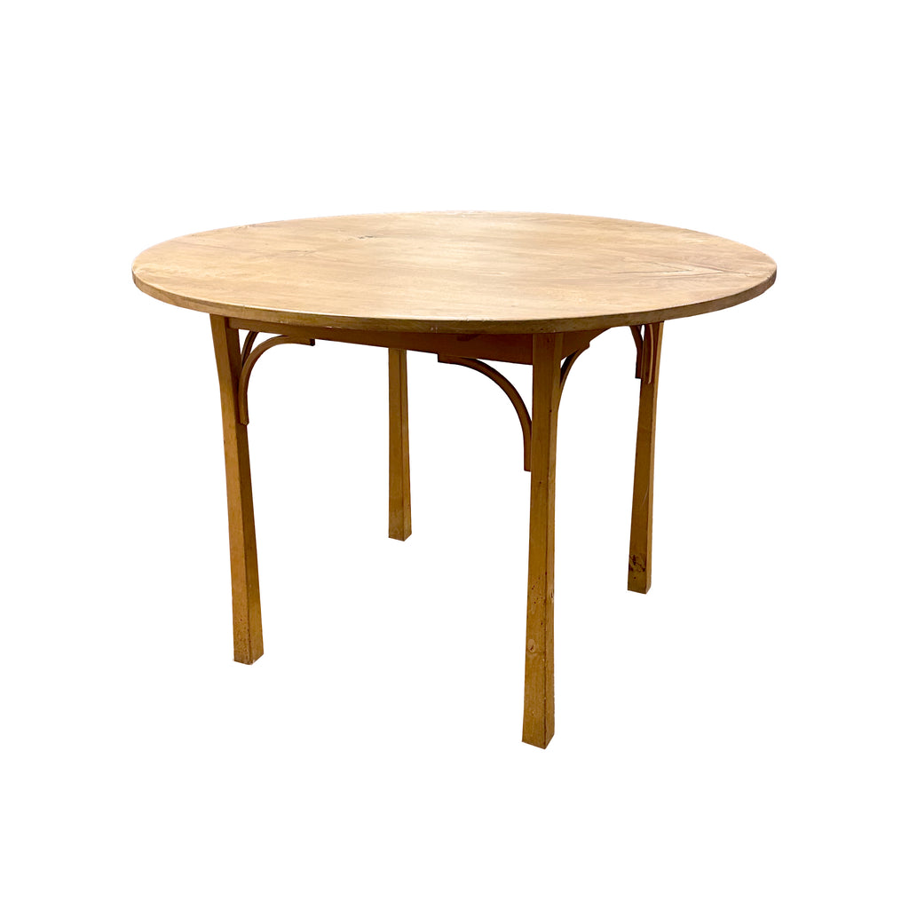 Round Wooden Dining Table