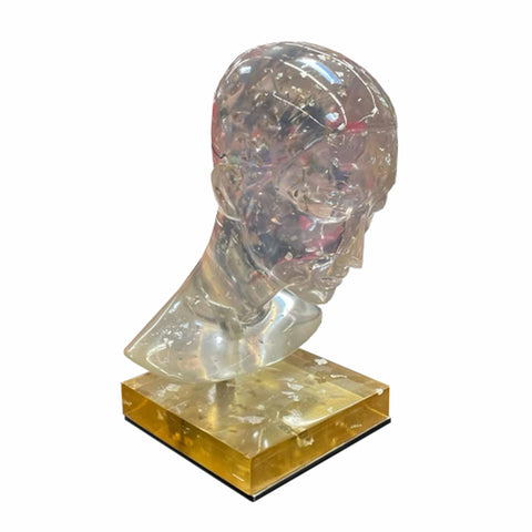 Lucite Bust