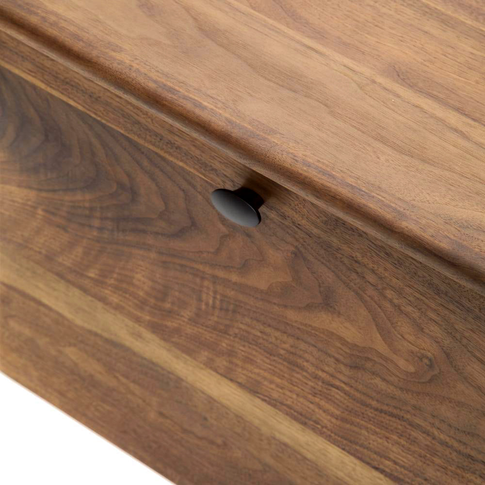 Walnut Contemporary Work Desk