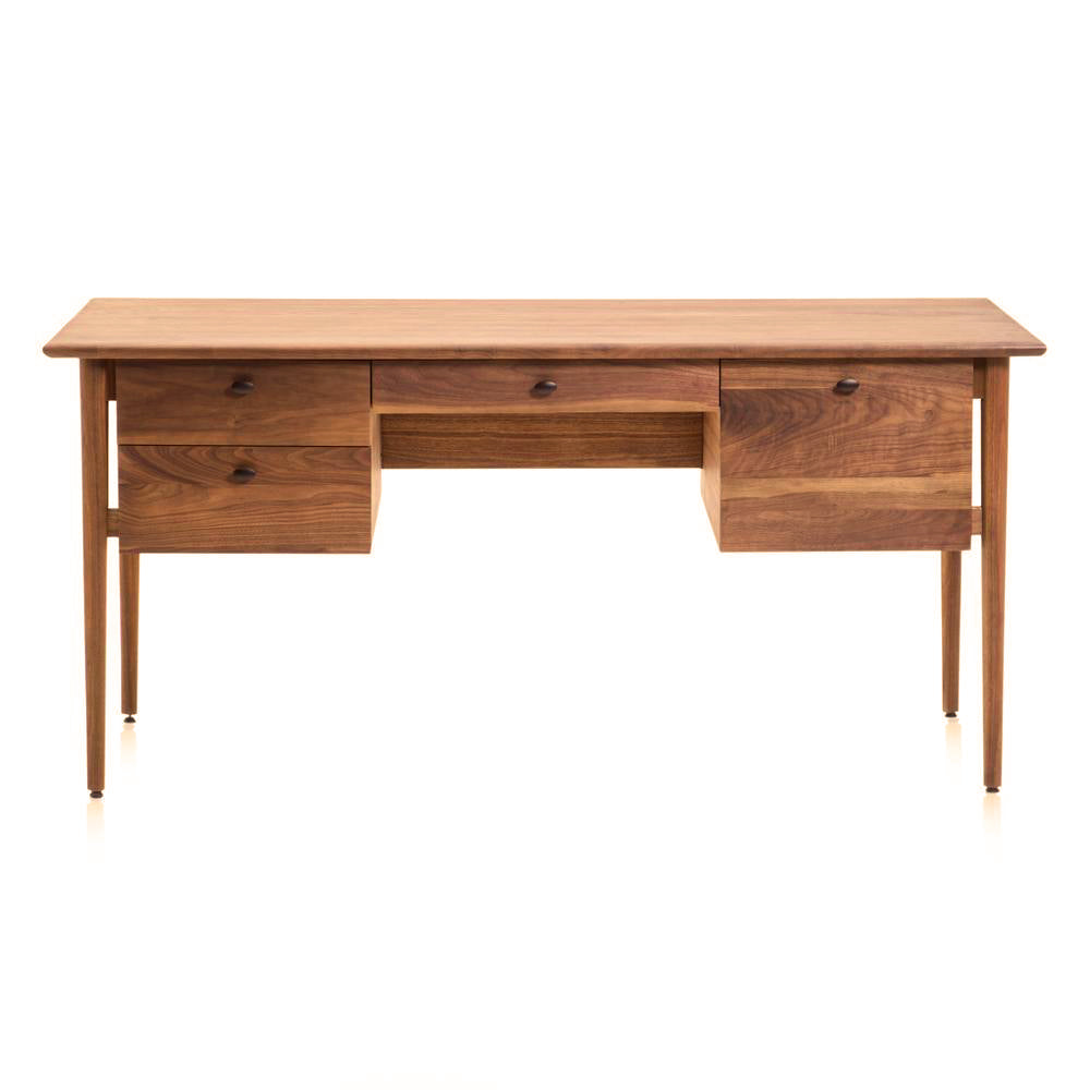 Walnut Contemporary Work Desk