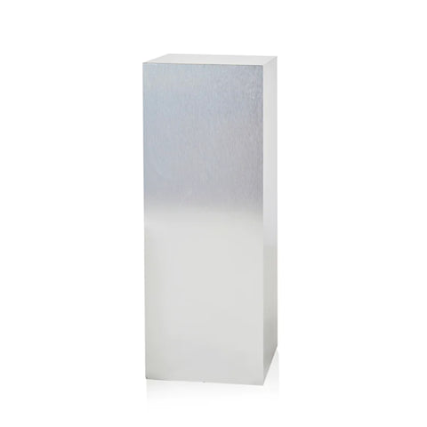 Brushed Metal Pedestal