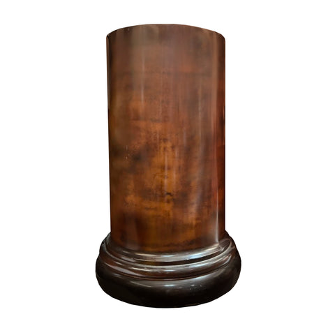 Wood Cylinder Pedestal