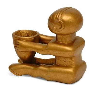 Gold Tiki Statue