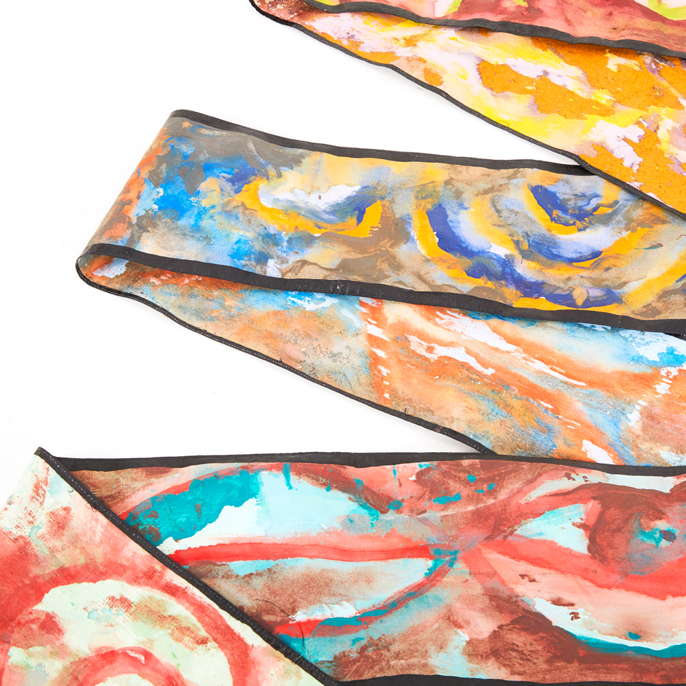 Multicolor Decorative Scroll (A+D)