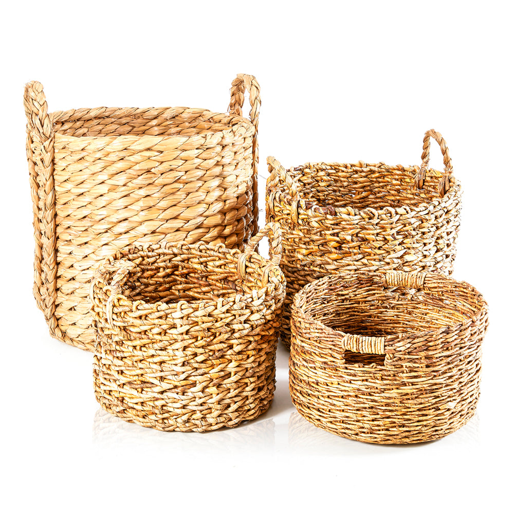 Wicker Woven Basket - Tall