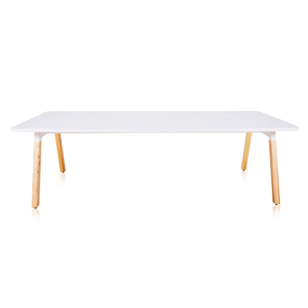 White Large Conference Work Table