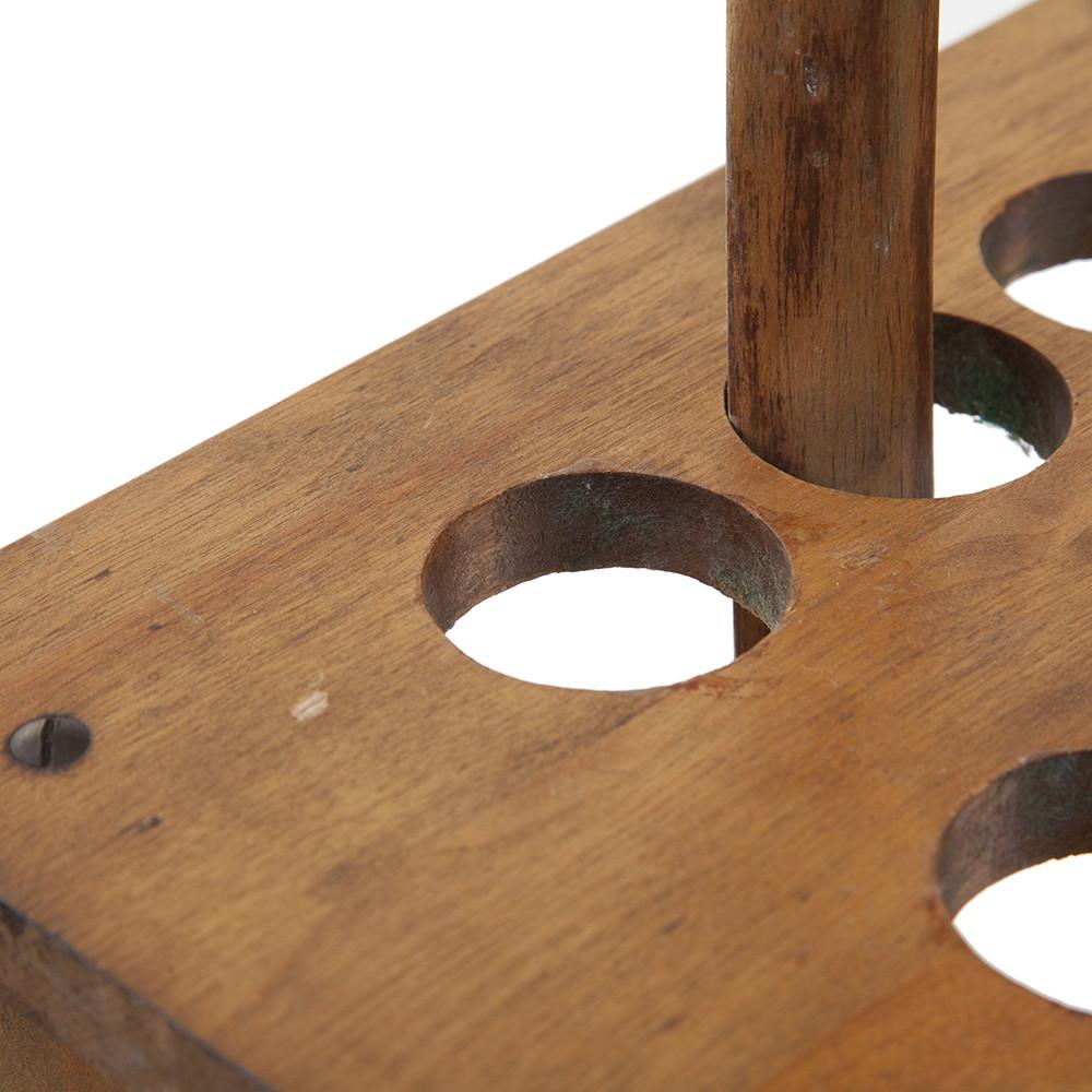 Wooden Cane Holder with Canes