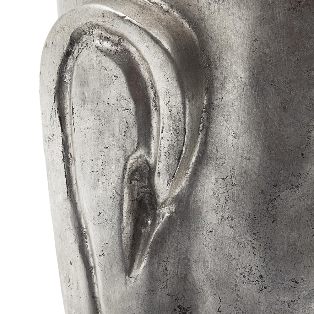 Silver Buddha Head