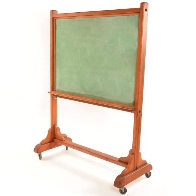Rolling Chalkboard & Whiteboard