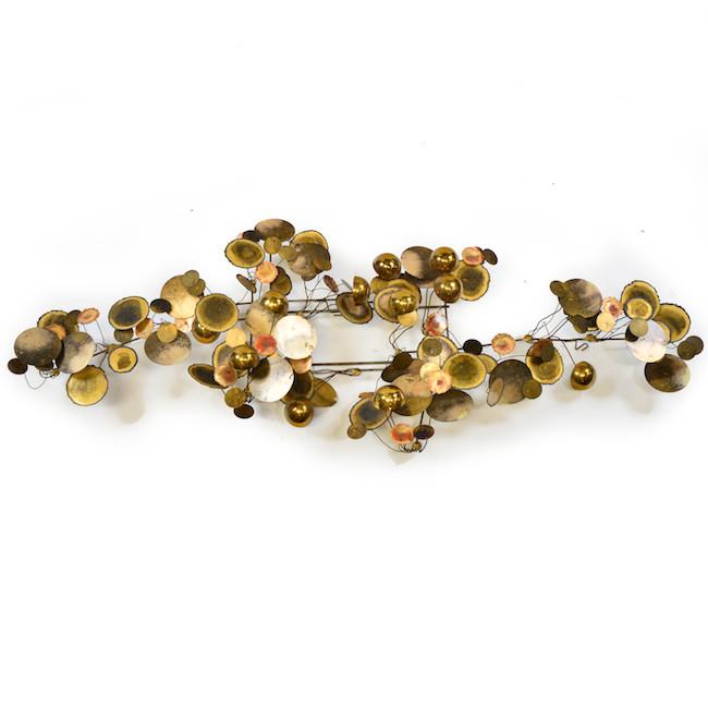 Brass Leaves Branch