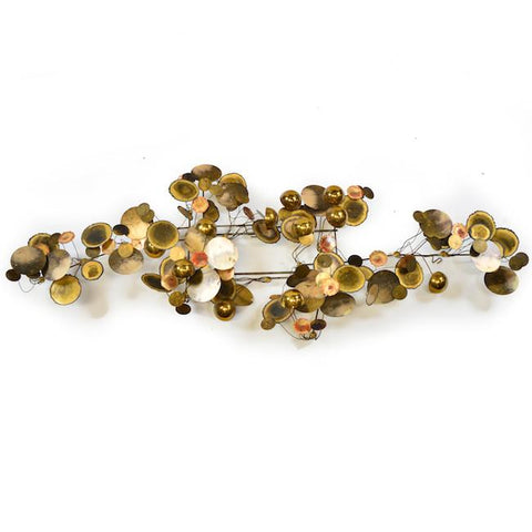 Brass Leaves Branch