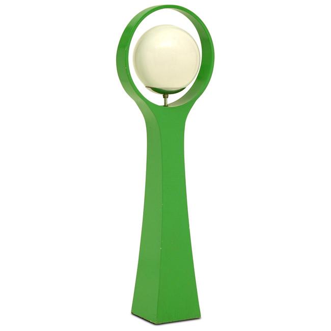 Green Tall Modeline Circle Table Lamp