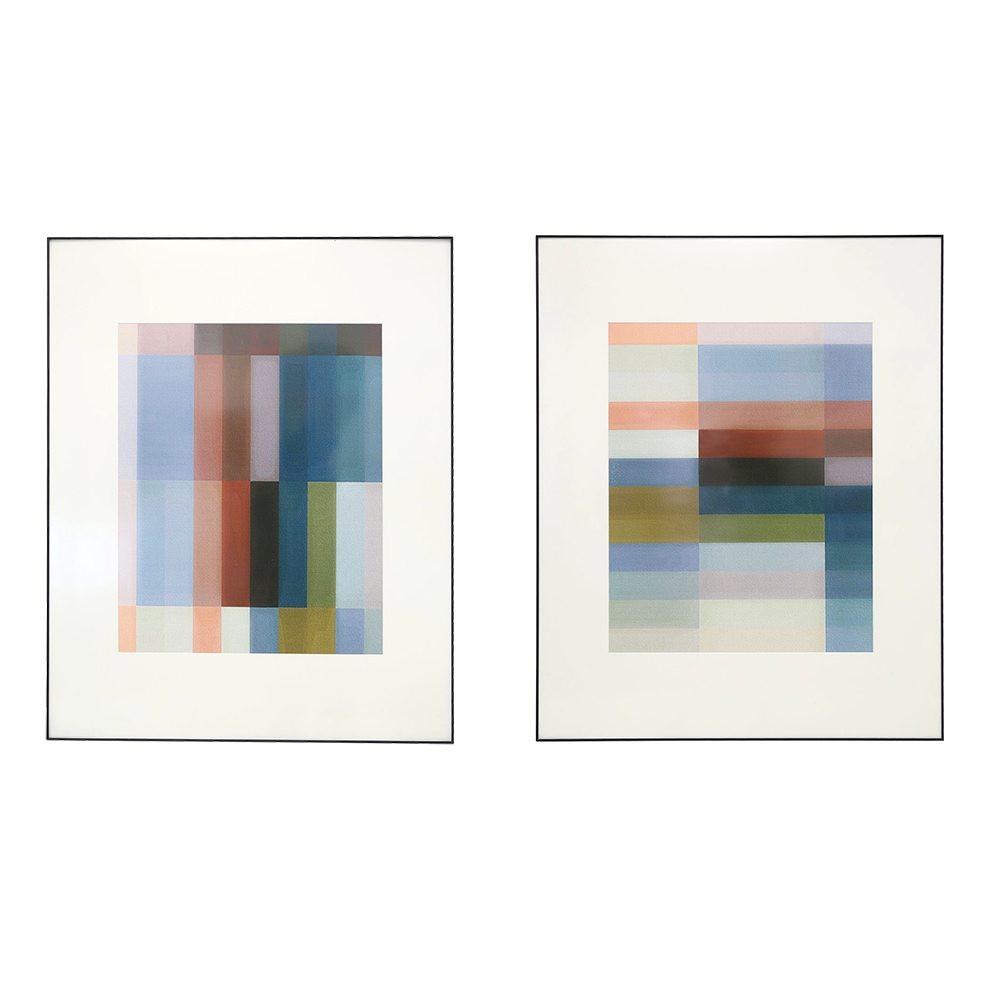 0485 (A+D) Muted Geometric A (24" x 30")